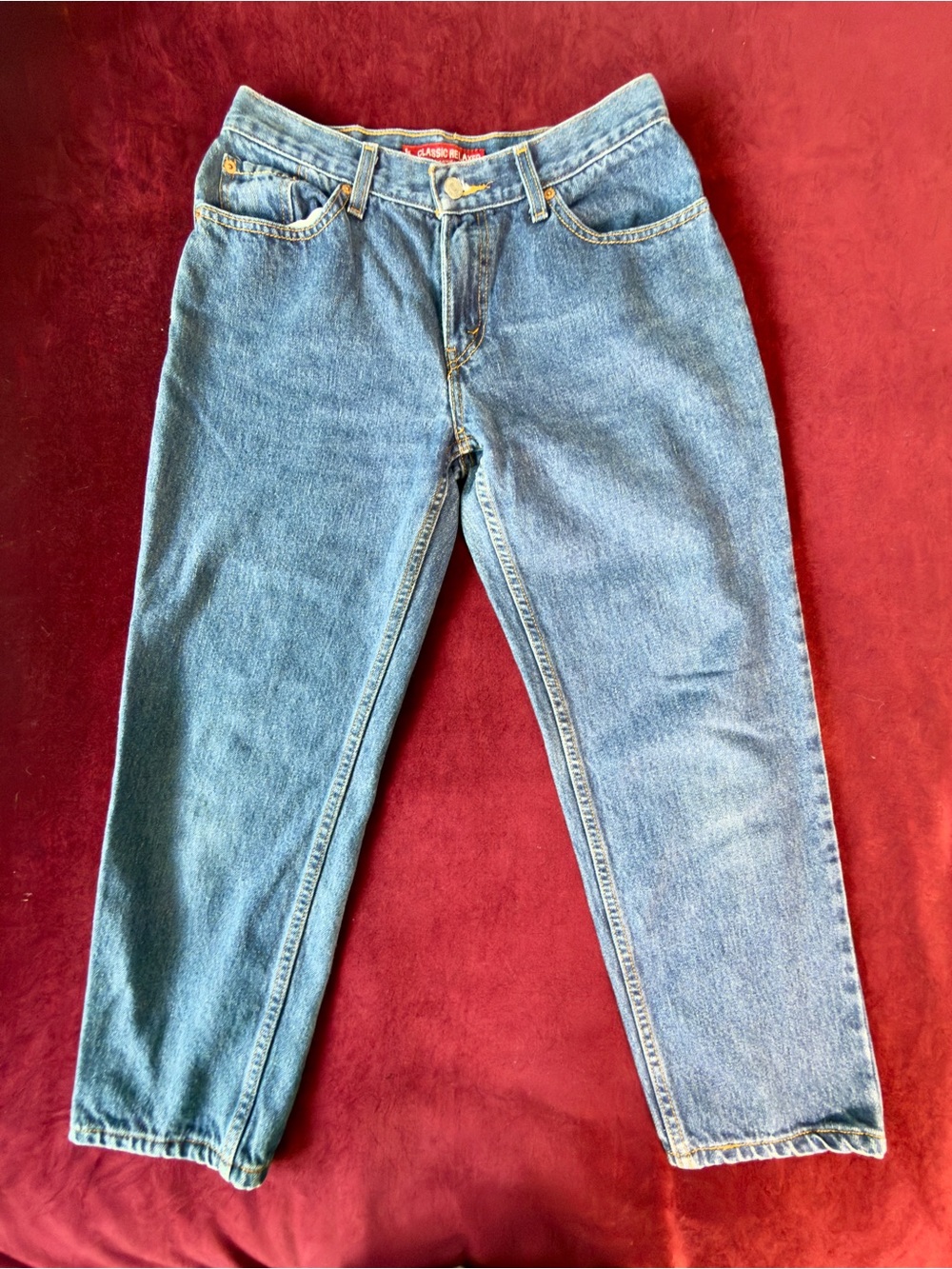 Levi's Light Blue Boyfriend Jeans Sz 10